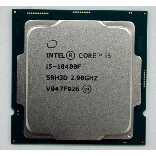 Процесор Intel Core i5-10400F 2.9(4.3)GHz s1200 Box (BX8070110400F) (Відновлено продавцем, 858254) купити в Україні: Київ, Львів, Хмельницький, Тернопіль, Івано-Франківськ | Перевірка сумісності, низька ціна, відгуки, характеристики від TELEMART фото