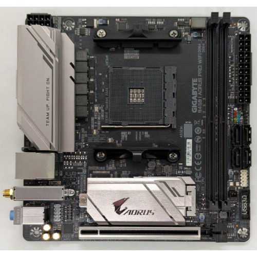 Материнська плата Gigabyte B450 I AORUS PRO WIFI (sAM4, AMD B450) (Відновлено продавцем, 858308) купити в Україні: Київ, Львів, Хмельницький, Тернопіль, Івано-Франківськ | Перевірка сумісності, низька ціна, відгуки, характеристики від TELEMART фото