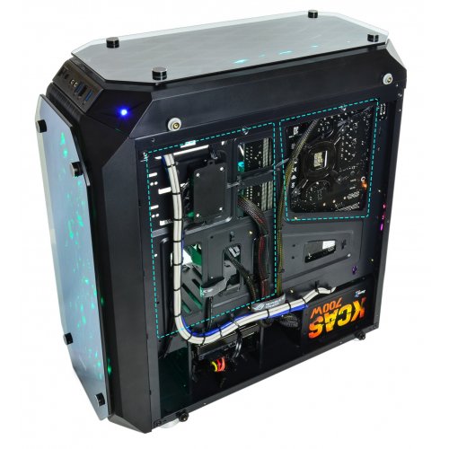 Корпус QUBE Mirror RGB без БП (QBM97_FCNU3) Black (Восстановлено продавцом, 858315) купить в Украине: Киев, Днепр, Харьков, Одесса  | Проверка совместимости, низкая цена, отзывы, характеристики от TELEMART фото