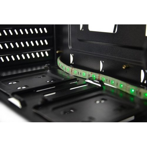 Корпус QUBE Mirror RGB без БП (QBM97_FCNU3) Black (Восстановлено продавцом, 858315) купить в Украине: Киев, Днепр, Харьков, Одесса  | Проверка совместимости, низкая цена, отзывы, характеристики от TELEMART фото