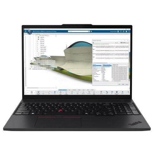 Ноутбук Lenovo ThinkPad P16s Gen 4 (21QV0003RA) Black купить в Украине: Киев, Днепр, Харьков, Одесса  | Низкая цена, отзывы, характеристики от TELEMART фото