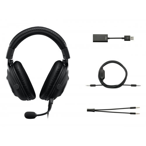 Уцінка навушники Logitech G PRO X SE (981-001470) Black (Розкрита упаковка, 858419) купити в Україні: Київ, Львів, Хмельницький, Тернопіль, Івано-Франківськ | Низька ціна, відгуки, характеристики від TELEMART фото
