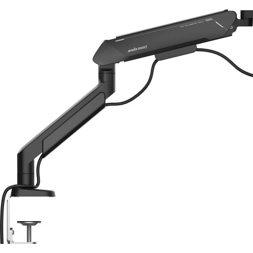 Уценка настольное крепление для монитора Anda Seat Stealth Pro II 17-42" (AD-W-A9-1S-BB) Black (Вскрытая упаковка, 858427) купить в Украине: Киев, Днепр, Харьков, Одесса  | Низкая цена, отзывы, характеристики от TELEMART фото