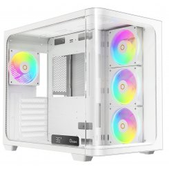 Корпус Ocypus Iota C70 Curve ARGB Tempered Glass без БП (IOTA-C70-WHD400CD-GL) White