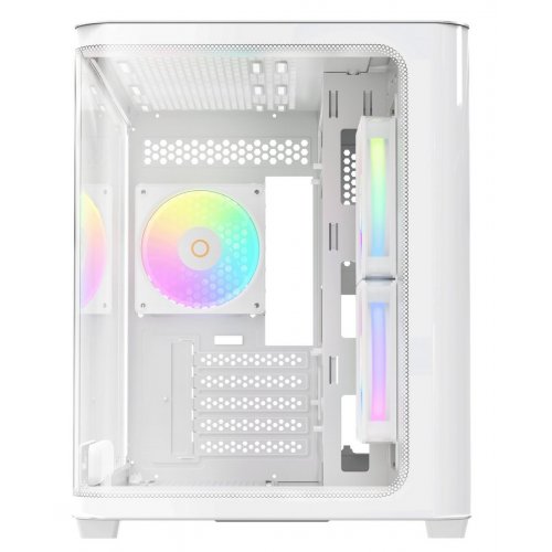 Корпус Ocypus Iota C50 Curve ARGB Tempered Glass без БП (IOTA-C50-WHD300CD-GL) White купить в Украине: Киев, Днепр, Харьков, Одесса  | Проверка совместимости, низкая цена, отзывы, характеристики от TELEMART фото