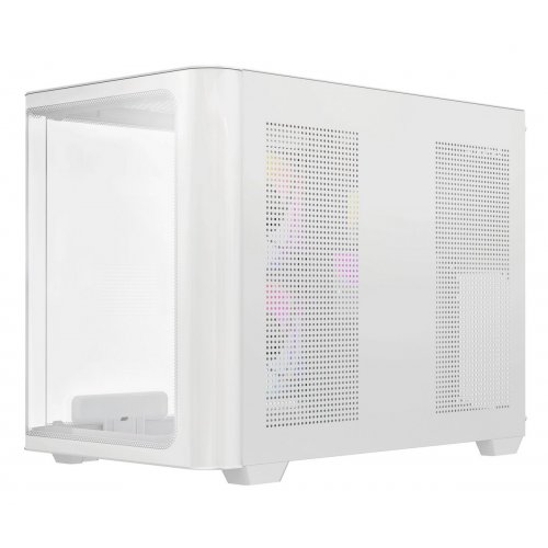 Корпус Ocypus Iota C50 Curve ARGB Tempered Glass без БП (IOTA-C50-WHD300CD-GL) White купить в Украине: Киев, Днепр, Харьков, Одесса  | Проверка совместимости, низкая цена, отзывы, характеристики от TELEMART фото