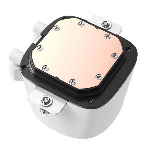 Готовая СВО ID-Cooling FX240 LCD White купить в Украине: Киев, Днепр, Харьков, Одесса  | Проверка совместимости, низкая цена, отзывы, характеристики от TELEMART фото