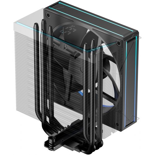 Кулер ID-Cooling Frozn A410 TD ARGB купити в Україні: Київ, Львів, Хмельницький, Тернопіль, Івано-Франківськ | Перевірка сумісності, низька ціна, відгуки, характеристики від TELEMART фото