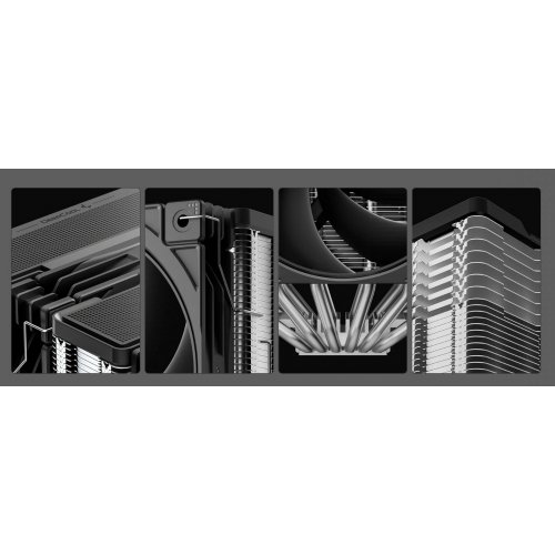 Кулер Deepcool AG620 G2 (R-AG620-BKNPMG2-G) Black купити в Україні: Київ, Львів, Хмельницький, Тернопіль, Івано-Франківськ | Перевірка сумісності, низька ціна, відгуки, характеристики від TELEMART фото