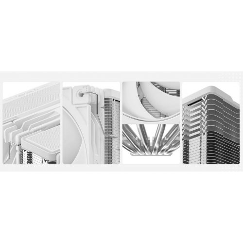 Кулер Deepcool AG620 G2 (R-AG620-WHNPMG2-G) White купити в Україні: Київ, Львів, Хмельницький, Тернопіль, Івано-Франківськ | Перевірка сумісності, низька ціна, відгуки, характеристики від TELEMART фото