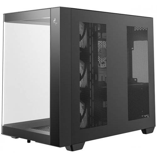 Корпус Deepcool CG530U 4F Tempered Glass без БП (R-CG530U-BKAGA4-G) Black купить в Украине: Киев, Днепр, Харьков, Одесса  | Проверка совместимости, низкая цена, отзывы, характеристики от TELEMART фото