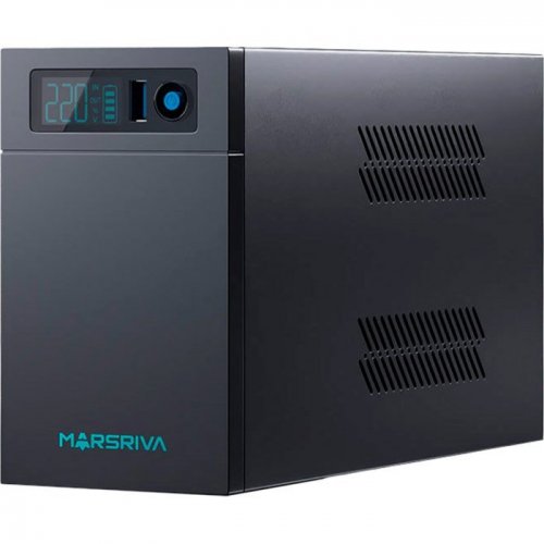 Уцінка дбж Marsriva 800VA (MR-UF800L) (Розкрита упаковка, 858452) купити в Україні: Київ, Львів, Хмельницький, Тернопіль, Івано-Франківськ | Низька ціна, відгуки, характеристики від TELEMART фото