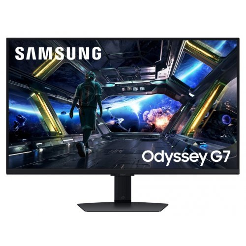 Уцінка монітор Samsung 32" Odyssey G7 G70D (LS32DG700EZXUA) Black (Пошкоджено пакування, 858503) купити в Україні: Київ, Львів, Хмельницький, Тернопіль, Івано-Франківськ | Низька ціна, відгуки, характеристики від TELEMART фото