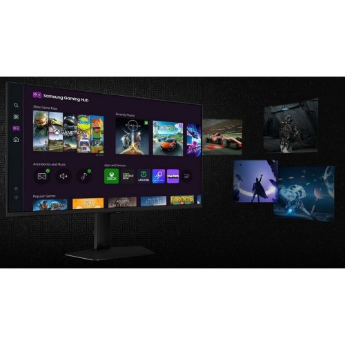 Уцінка монітор Samsung 32" Odyssey G7 G70D (LS32DG700EZXUA) Black (Пошкоджено пакування, 858503) купити в Україні: Київ, Львів, Хмельницький, Тернопіль, Івано-Франківськ | Низька ціна, відгуки, характеристики від TELEMART фото