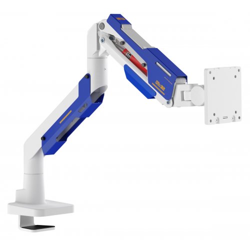 Настільне кріплення для монітора GamePro 24-57" MAG701 White/Blue купити в Україні: Київ, Львів, Хмельницький, Тернопіль, Івано-Франківськ | Низька ціна, відгуки, характеристики від TELEMART фото