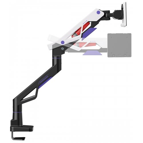 Настільне кріплення для монітора GamePro 24-57" MAG703 Black/White купити в Україні: Київ, Львів, Хмельницький, Тернопіль, Івано-Франківськ | Низька ціна, відгуки, характеристики від TELEMART фото