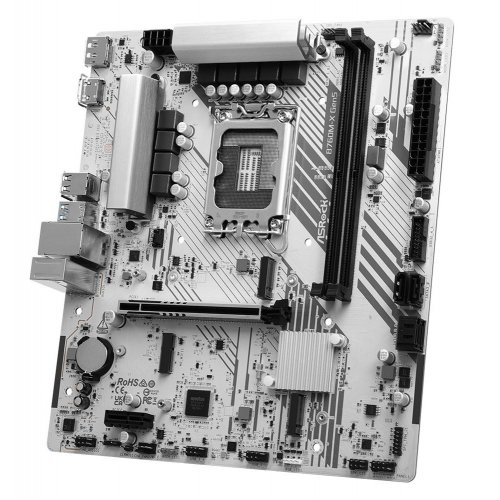 Материнская плата AsRock B760M-X Gen5 (s1700, Intel B760) купить в Украине: Киев, Днепр, Харьков, Одесса  | Проверка совместимости, низкая цена, отзывы, характеристики от TELEMART фото