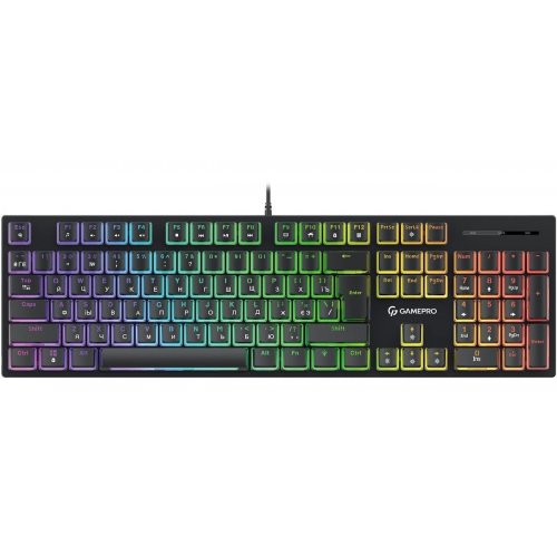 Уценка клавиатура GamePro MK85R RGB Red Switch Black (Повреждена упаковка, 858532) купить в Украине: Киев, Днепр, Харьков, Одесса  | Низкая цена, отзывы, характеристики от TELEMART фото