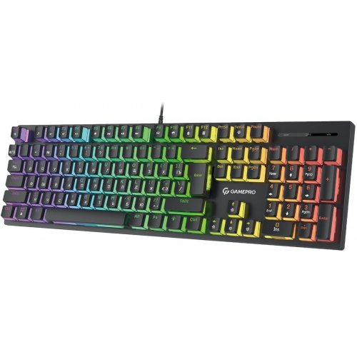 Уценка клавиатура GamePro MK85R RGB Red Switch Black (Повреждена упаковка, 858532) купить в Украине: Киев, Днепр, Харьков, Одесса  | Низкая цена, отзывы, характеристики от TELEMART фото
