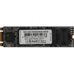 Уцінка ssd-диск AMD Radeon R3 3D NAND 256GB M.2 (2280 SATA) (R3MS0256G8) (Розкрита упаковка, 858669)