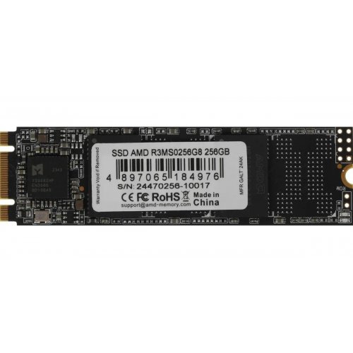 Уцінка ssd-диск AMD Radeon R3 3D NAND 256GB M.2 (2280 SATA) (R3MS0256G8) (Розкрита упаковка, 858669) купити в Україні: Київ, Львів, Хмельницький, Тернопіль, Івано-Франківськ | Перевірка сумісності, низька ціна, відгуки, характеристики від TELEMART фото