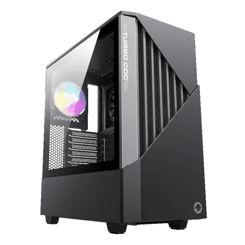 Корпус GAMEMAX Contac COC ARGB Tempered Glass без БП Black/Grey (Восстановлено продавцом, 858681) купить в Украине: Киев, Днепр, Харьков, Одесса  | Проверка совместимости, низкая цена, отзывы, характеристики от TELEMART фото