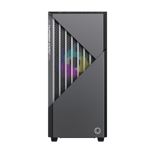 Корпус GAMEMAX Contac COC ARGB Tempered Glass без БП Black/Grey (Восстановлено продавцом, 858681) купить в Украине: Киев, Днепр, Харьков, Одесса  | Проверка совместимости, низкая цена, отзывы, характеристики от TELEMART фото