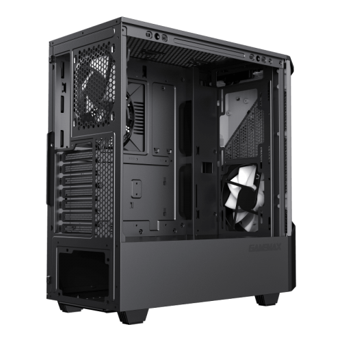 Корпус GAMEMAX Contac COC ARGB Tempered Glass без БП Black/Grey (Восстановлено продавцом, 858681) купить в Украине: Киев, Днепр, Харьков, Одесса  | Проверка совместимости, низкая цена, отзывы, характеристики от TELEMART фото