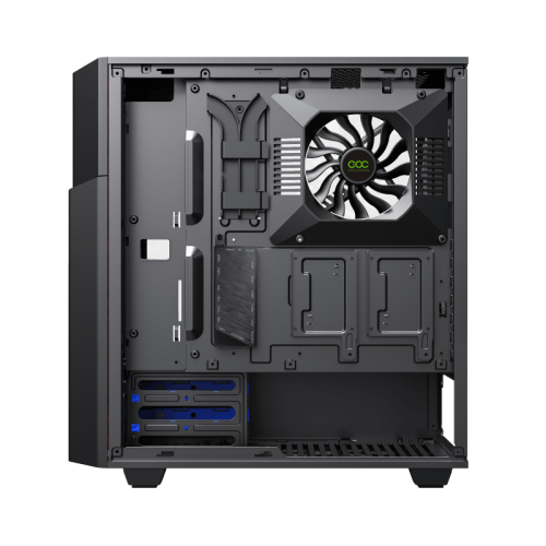 Корпус GAMEMAX Contac COC ARGB Tempered Glass без БП Black/Grey (Восстановлено продавцом, 858681) купить в Украине: Киев, Днепр, Харьков, Одесса  | Проверка совместимости, низкая цена, отзывы, характеристики от TELEMART фото