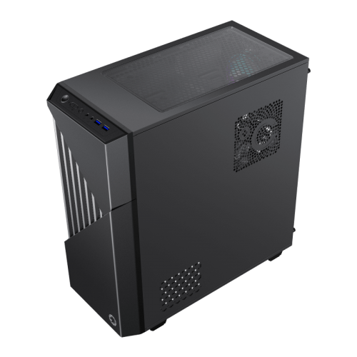 Корпус GAMEMAX Contac COC ARGB Tempered Glass без БП Black/Grey (Восстановлено продавцом, 858681) купить в Украине: Киев, Днепр, Харьков, Одесса  | Проверка совместимости, низкая цена, отзывы, характеристики от TELEMART фото