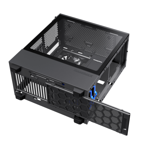 Корпус GAMEMAX Contac COC ARGB Tempered Glass без БП Black/Grey (Восстановлено продавцом, 858681) купить в Украине: Киев, Днепр, Харьков, Одесса  | Проверка совместимости, низкая цена, отзывы, характеристики от TELEMART фото