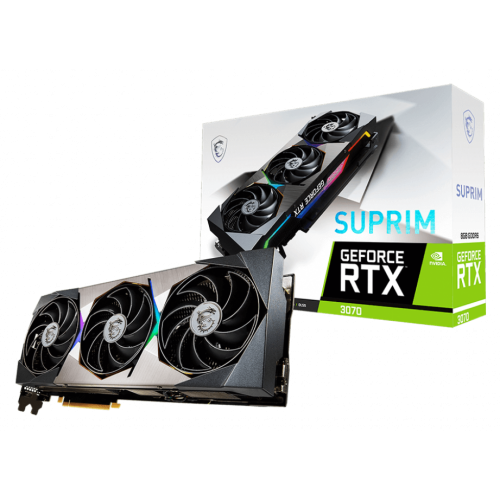 Відеокарта MSI GeForce RTX 3070 SUPRIM 8192MB (RTX 3070 SUPRIM 8G) (Відновлено продавцем, 858944) купити в Україні: Київ, Львів, Хмельницький, Тернопіль, Івано-Франківськ | Перевірка сумісності, низька ціна, відгуки, характеристики від TELEMART фото