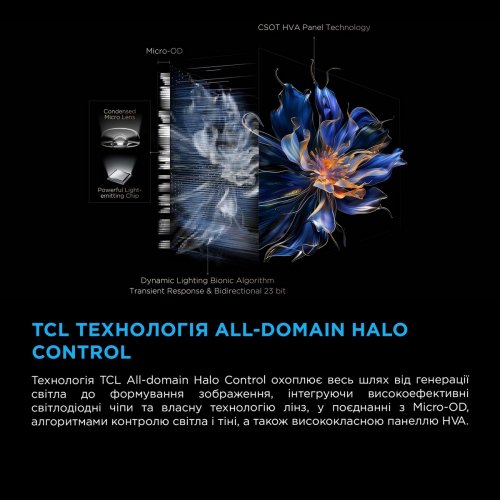 Телевізор TCL 75" 75C6KS Black купити в Україні: Київ, Львів, Хмельницький, Тернопіль, Івано-Франківськ | Низька ціна, відгуки, характеристики від TELEMART фото