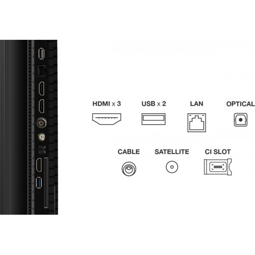 Телевізор TCL 65" 65P7K Black купити в Україні: Київ, Львів, Хмельницький, Тернопіль, Івано-Франківськ | Низька ціна, відгуки, характеристики від TELEMART фото