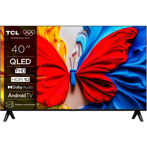 Телевизор TCL 40" 40S5K Black купить в Украине: Киев, Днепр, Харьков, Одесса  | Низкая цена, отзывы, характеристики от TELEMART фото