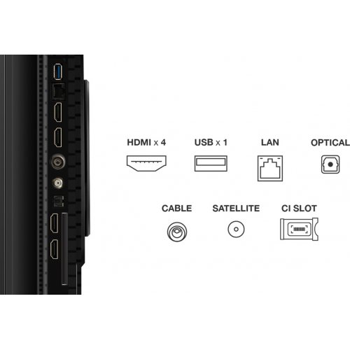 Телевизор TCL 55" 55P8K Black купить в Украине: Киев, Днепр, Харьков, Одесса  | Низкая цена, отзывы, характеристики от TELEMART фото