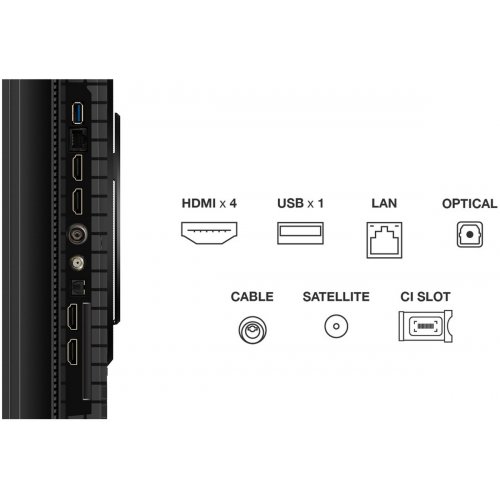 Телевизор TCL 75" 75P8K Black купить в Украине: Киев, Днепр, Харьков, Одесса  | Низкая цена, отзывы, характеристики от TELEMART фото