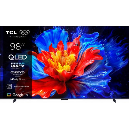 Телевизор TCL 98" 98P8K Black купить в Украине: Киев, Днепр, Харьков, Одесса  | Низкая цена, отзывы, характеристики от TELEMART фото