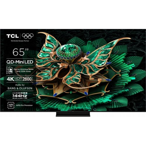 Телевизор TCL 65" 65C7K Black купить в Украине: Киев, Днепр, Харьков, Одесса  | Низкая цена, отзывы, характеристики от TELEMART фото