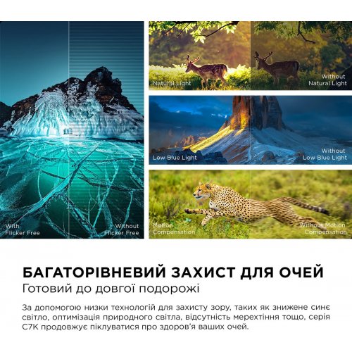 Телевизор TCL 65" 65C7K Black купить в Украине: Киев, Днепр, Харьков, Одесса  | Низкая цена, отзывы, характеристики от TELEMART фото