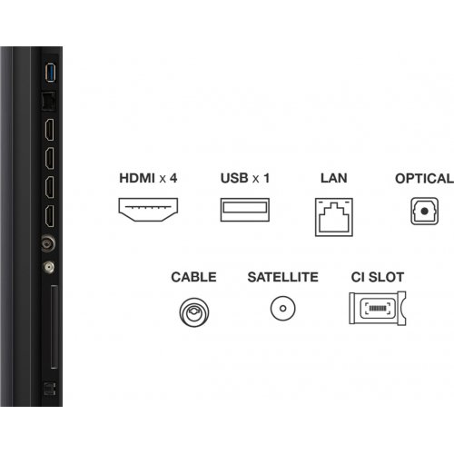 Телевизор TCL 85" 85C7K Black купить в Украине: Киев, Днепр, Харьков, Одесса  | Низкая цена, отзывы, характеристики от TELEMART фото