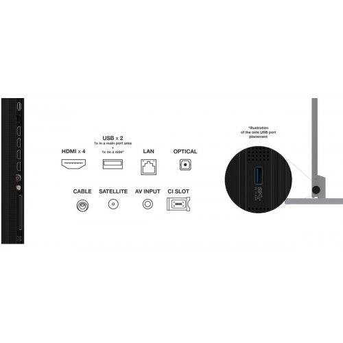 Телевизор TCL 115" 115C7K Black купить в Украине: Киев, Днепр, Харьков, Одесса  | Низкая цена, отзывы, характеристики от TELEMART фото