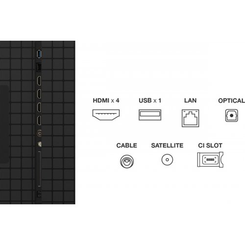 Телевизор TCL 65" 65C8K Black купить в Украине: Киев, Днепр, Харьков, Одесса  | Низкая цена, отзывы, характеристики от TELEMART фото