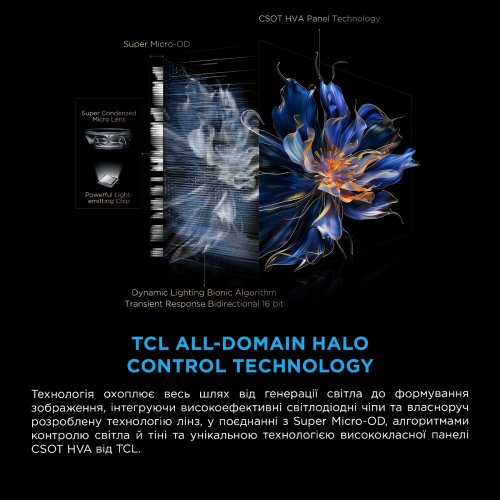 Телевизор TCL 85" 85X11K Black купить в Украине: Киев, Днепр, Харьков, Одесса  | Низкая цена, отзывы, характеристики от TELEMART фото