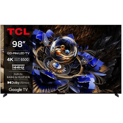 Телевизор TCL 98" 98X11K Black купить в Украине: Киев, Днепр, Харьков, Одесса  | Низкая цена, отзывы, характеристики от TELEMART фото