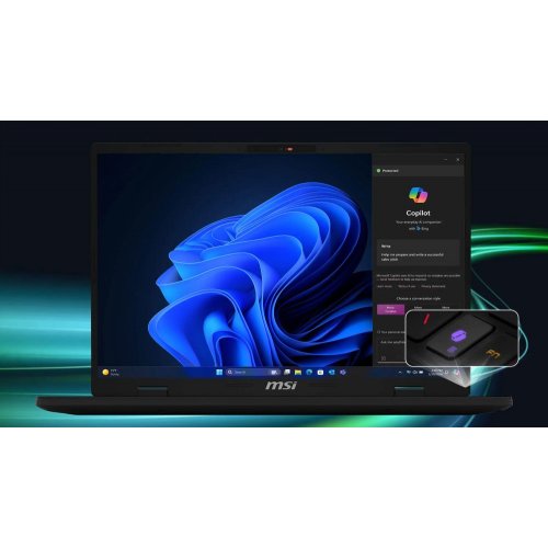 Ноутбук MSI Crosshair 16 HX AI (D2XWGKG-055) Cosmos Gray купить в Украине: Киев, Днепр, Харьков, Одесса  | Низкая цена, отзывы, характеристики от TELEMART фото