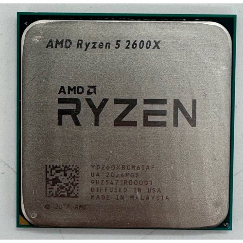 Процесор AMD Ryzen 5 2600X 3.6(4.2)GHz 16MB sAM4 Tray (YD260XBCM6IAF) (Відновлено продавцем, 859102) купити в Україні: Київ, Львів, Хмельницький, Тернопіль, Івано-Франківськ | Перевірка сумісності, низька ціна, відгуки, характеристики від TELEMART фото