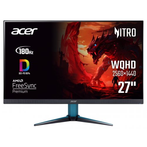 Уцінка монітор Acer 27″ Nitro VG271UM3 (UM.HV1EE.301) Black (Пошкоджено пакування, 859137) купити в Україні: Київ, Львів, Хмельницький, Тернопіль, Івано-Франківськ | Низька ціна, відгуки, характеристики від TELEMART фото
