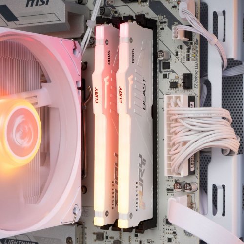 Компьютер Dragon Lucky Lumen Powered_by MSI (RTX5070 + R5 7500F) White купить в Украине: Киев, Днепр, Харьков, Одесса  | Низкая цена, отзывы, характеристики от TELEMART фото