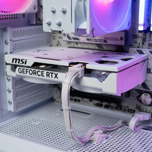 Компьютер Dragon Lucky Lumen Powered_by MSI (RTX5070 + R5 7500F) White купить в Украине: Киев, Днепр, Харьков, Одесса  | Низкая цена, отзывы, характеристики от TELEMART фото